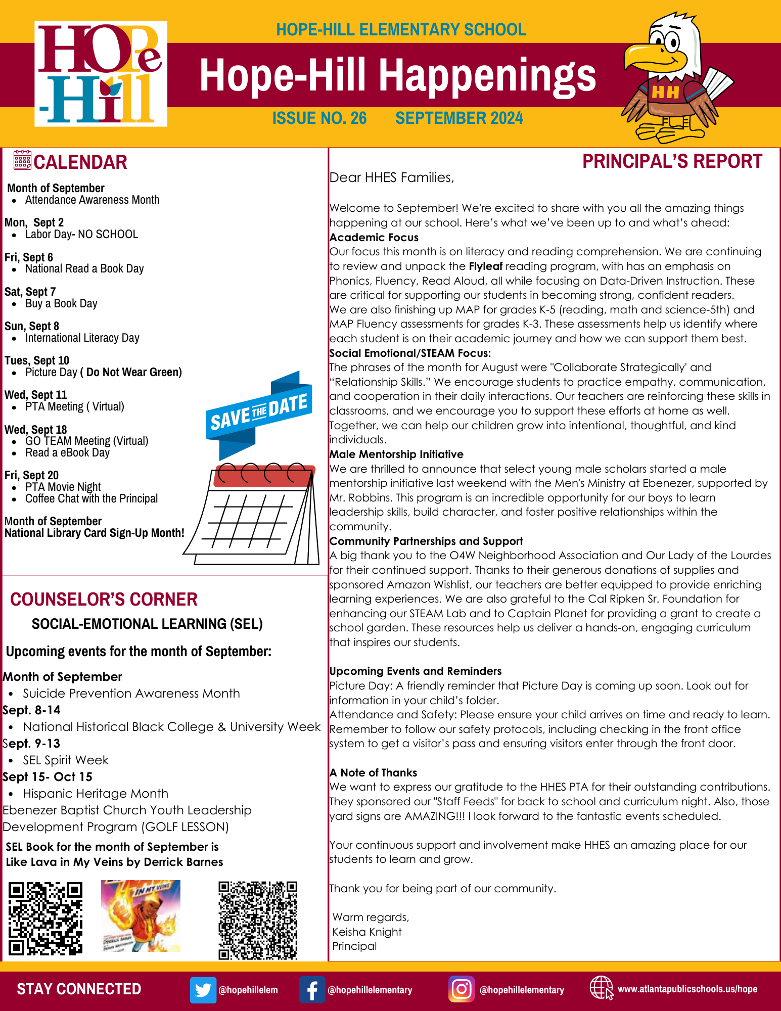September HHES Newsletter